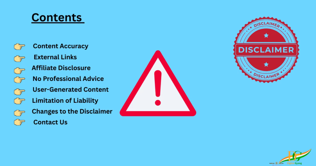disclaimer